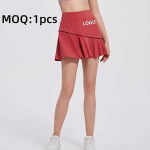 Aoyema กระโปรงเทนนิสแบดมินตันแบดมินตันโ<span class=keywords><strong>ล</strong></span>โก้ลูกดองเสื้อผ้าโยคะ2025ฤดูใบไม้ผลิฤดูร้อน - Product Image 1