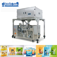 Machine d'emballage automatique de sachets préformés pour granulés, machine d'emballage de sachets Doypack à fermeture éclair pour noix, graines, céréales, aliments pour animaux de compagnie