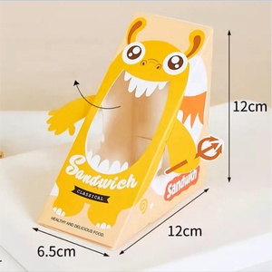 Scatole per Spedizioni all'Ingrosso in Cartone con Logo Personalizzato, Confezioni per Alimenti a Forma di Aeroplano, Gomme da Masticare, <span class=keywords><strong>Pizza</strong></span>, Sandwich, 12 Personalizzate - Product Image 6