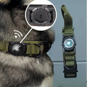 Collar de perro GPS de lujo rastreador táctico a prueba de explosiones collar de entrenamiento para mascotas con <span class=keywords><strong>Material</strong></span> de nailon y decoración de cinta - Product Image 3