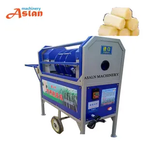 sugarcane peeling and cutting machine automatic sugarcane peeler