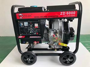 Générateur de soudage portable pas cher Zelda Dc 220v, générateur de soudage diesel, générateur diesel, machine à souder - Product Image 3
