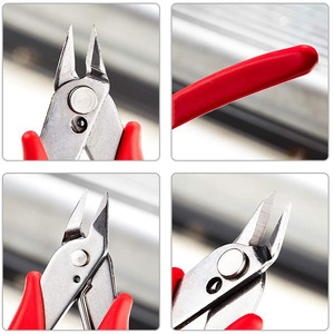 Yth 170S thép không gỉ Micro dây Máy cắ<span class=keywords><strong>t</strong></span> tuôn ra cắ<span class=keywords><strong>t</strong></span> và Side Kìm cắ<span class=keywords><strong>t</strong></span> cho thiế<span class=keywords><strong>t</strong></span> bị điện <span class=keywords><strong>t</strong></span>ử đồ trang sức làm mô hình Bộ dụng cụ - Product Image 4