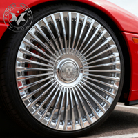 Jantes forgées de luxe multi-rayons Viaol avec enjoliveur central flottant 20 22 24 26 28 pouces compatibles avec Mercedes-Maybach Classe S / GLS / G63 AMG