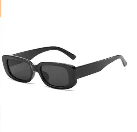 Женские прямоугольные солнцезащитные очки, солнцезащитные очки в стиле ретро с защитой от ультрафиолета UV 400, очки в квадратной оправе