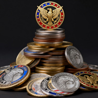 Monedas Conmemorativas de Diseño Nuevo, de Buena Calidad, Sublimadas, Multifuncionales, de Lujo, Estilo Antiguo