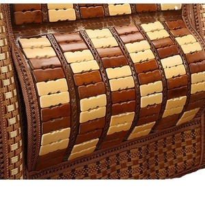 Cojín para Asiento de Camión Oumandelong, Tiras de Bambú, Soporte Lumbar Fijo, para Camión Ligero, Color Beige Café - Product Image 2