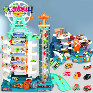 Juguete <span class=keywords><strong>de</strong></span> garaje <span class=keywords><strong>de</strong></span> construcción multicapa, ciudad, estacionamiento - Product Image 2