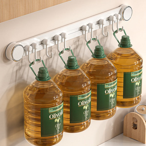 Suction Cup Kitchen Hooks Wall Mounted Self Adhesive Storage Rack For Utensils And Spatulas - Product Image 4