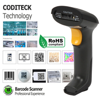 Coditeck prix d'usine portable Plug and Play 1D/2D filaire/sans fil QR Code lecteur de codes à barres avec balayage haute vitesse
