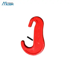 Alloy Steel Heavy Duty Lifting Safty G80 Lashing Type C Hook With Spring Pin