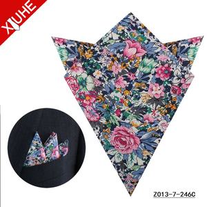 Venta caliente hecho bolsillo Digital impreso flor diseño orgánico 100% <span class=keywords><strong>tela</strong></span> de algodón pañuelos - Product Image 6