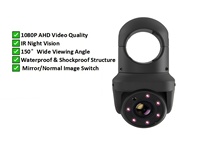 Cámara de Visión Lateral con LED IR, Lente de 2.8mm, Monitoreo Nocturno Infrarrojo de 10M, Impermeable, Resistente a Impactos, Punto Ciego, Cámara para Auto 1080P
