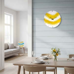 Handmade Resin Ocean Theme Modern Night Light Waterproof Wedding Easter Home Decor Battery Powered SACK Dining Room <b>Wall</b> <b>Clock</b> - Product Image 3