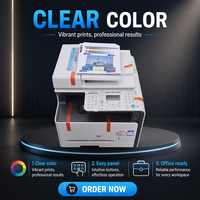 Mesin Printer Rekondisi C8050cn Printer Laser Warna A4 Cetak Salin Pindai Faks Stok Tersedia