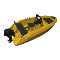 Nouveau modèle de bateau de plaisance à bascule le plus vendu, 4m/13ft, facile à utiliser, avec affichage numérique, à vendre