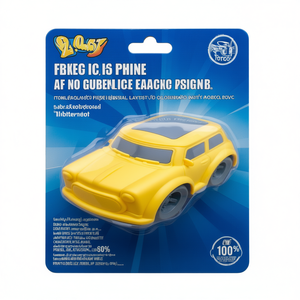Kids Mini <b>Pocket</b> Toy Car <b>Plastic</b> Road Play Vehicle BOPP Packed - Product Image 2
