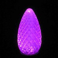 Ampoules de Noël SMD à facettes multicolores opticore c9 LED de qualité commerciale