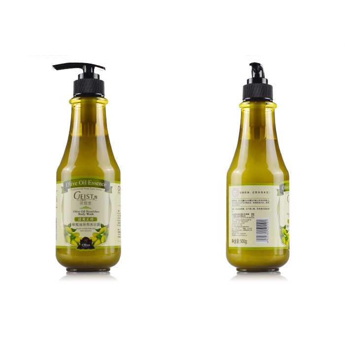 Частная марка, питательное мыло для кожи, оливковое масло, отбеливающий гель для душа