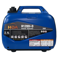 Mini smart 1KVA DC 12V 48V 60V 72V générateur de lumière essence onduleur silencieux DC générateur pour H1200i-D de charge de batterie
