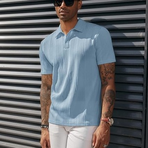 Men's Short-Sleeve Golf Polo <b>Shirts</b> 3-Button Quick Dry Polo Athletic Casual <b>Collared</b> <b>T</b>-<b>Shirt</b> - Product Image 5
