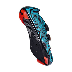 Chaussures de cyclisme en plein air pour hommes, semelle en Nylon, motif géométrique, chaussures de cyclisme sur route et VTT, taille 39 40 41 42 43 44 45 - Product Image 1