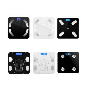 Skala kamar mandi skala Backlit cerdas skala tampilan berat badan lemak tubuh skala BMI otot air dengan IOS Android app - Product Image 3