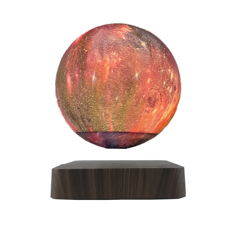 Whole Sale Price Floating Galaxy Moon Lamp HCNT Multicolor Magnetic Levitating Galaxy Lamp Hot Sale Floating Table Lamp
