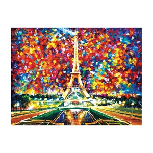 5D Diy Diamond Painting Cross Stitch Big Ben And Tower Bridge Full Circle Embroidery Needlework Rhinestone Mosaic Crafts