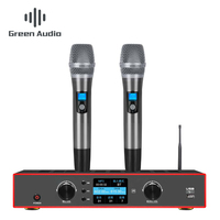 Amplificateur de puissance professionnel GAW-L600 Effet Microphone sans fil 3 en 1 pour karaoké Spectacle sur scène