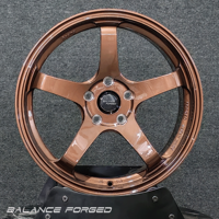 Jantes SRIM Forged Advan GT Beyond Racing Cooper Bronze pour BMW Supra Nissan 350z 370z 5x100 5x112 5x114.3 5x120