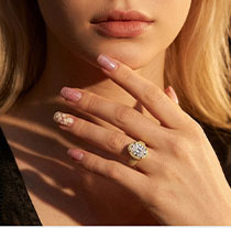 Anillo de Halo de Plata de Ley S925 con Moissanita de Corte Cojín para Mujer, Anillo de Compromiso de Lujo, Regalo Conmemorativo, Anillo de Dedo para Dama - Product Image 6