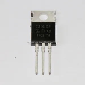 230N06 TO-220 230A 60V N-channel Trench Power Mosfet Transistor Dioda, Transistor dan Thyristor