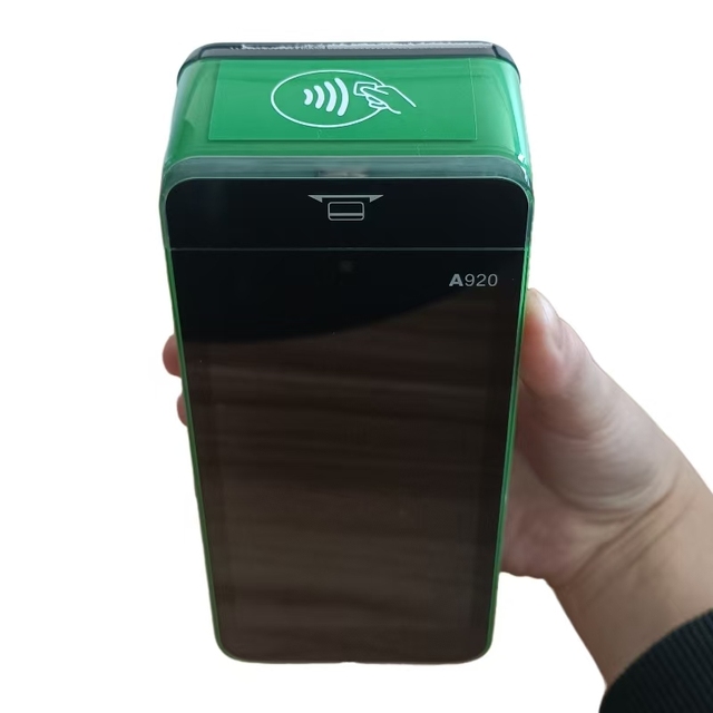 Used Cheap Unlock A920 4G WIFI Network Smart Android 7 Paydroid Mobile Handheld POS Machine Terminal With New Box and Charger
