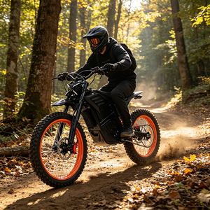 <span class=keywords><strong>Moto</strong></span> électrique tout-terrain de qualité supérieure 72V25Ah à longue autonomie pour les excursions professionnelles et les balades tout-terrain - Product Image 4