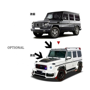 2006-2018Y W463 actualización a W464 <span class=keywords><strong>Rocket</strong></span> G900 kits de carrocería w463 Facelift B800 B900 parachoques de coche accesorios de carbono seco autopartes - Product Image 3