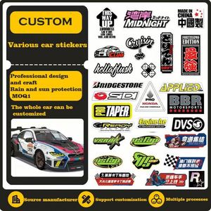 Pegatina Personalizada para Coche con Protección UV, Logotipo Empresarial Recortado en Vinilo, Adhesivo para Parachoques y Ventana de Coche - Product Image 6