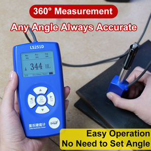 Factory Wholesale LS251D <strong>Leeb</strong> Handheld <strong>Hardness</strong> Tester Durometer <strong>Portable</strong> <strong>Leeb</strong> <strong>Hardness</strong> Tester For Metal - Product Image 5