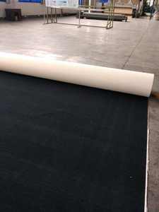 Alfombra de Cine de Alta Calidad Personalizada para Salones de Banquetes, Resistente al Fuego, de Lujo, en Blanco y Negro, de Pared a Pared, de Lana, para Hoteles y Cines - Product Image 6