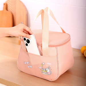 Sac <span class=keywords><strong>Repas</strong></span> Isotherme pour Enfants, Trousse Souple en Polyester avec Motif de Dessin Animé pour Filles et Garçons pour la Rentrée Scolaire - Product Image 6
