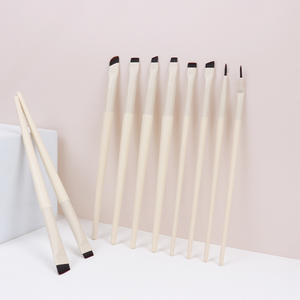 ชุดแปรงแต่งหน้าอายไลเนอร์แบบ Private Label หัวแบนบางเฉียบ แปรงแต่งหน้าแบบเดี่ยวสำหรับเขียนคิ้ว อายไลเนอร์ และยกขนตา - Product Image 3