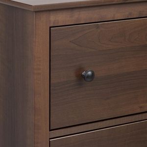 Bán buôn gỗ mộc mạc sườn núi trang trại đêm đứng với 2 ngăn kéo và mở cubby, bàn cạnh giường ngủ bằng gỗ cho phòng ngủ - Product Image 5