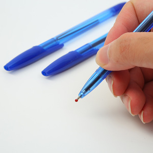 Stylo bille personnalisé avec logo, pointe 1,0 mm, encre multicolore, pour la rentrée scolaire et le bureau, en plastique économique, fabriqué au Zhejiang - Product Image 4