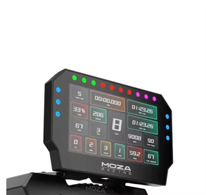MOZA <span class=keywords><strong>CM2</strong></span> HD Racing Dash, écran tactile 5 pouces 720P, interface utilisateur personnalisée, lumières de changement de vitesse et de drapeau RGB, connexion RJ11 et USB, simulation de course - Product Image 6
