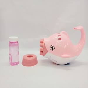 2024 סיטונאי חמוד קטן דולפין אקדח בועות צעצועי מכונת בועות חשמלית אקדח בועות כחול גלינג - Product Image 2