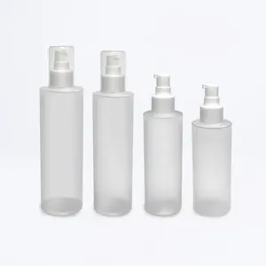 60mlボディオイル高級ポンプドロップドロッパーボトルガラスヘアオイル容器ガラス化粧品容器ガラス