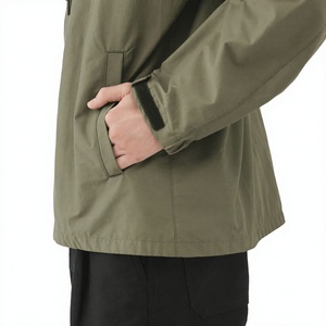 Veste de ski d'hiver pour homme, imperméable 10 000 mm, coupe-vent, fermeture éclair, isolation en polaire, extérieur en nylon/coton, pour les sports de plein air - Product Image 4