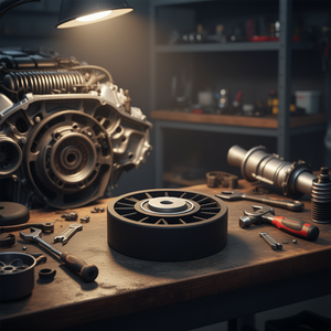 Tendeur de courroie Mercedes 6012000970 pour E300 1985-99, pièce de rechange - Product Image 2