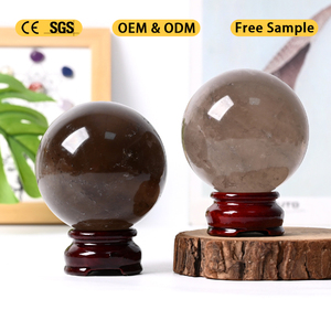 Wholesale Bulk Natural Smoky Quartz Sphere <b>Crystal</b> Healing Stone Hand Polished Sphere <b>Ball</b> for Decorative - Product Image 4
