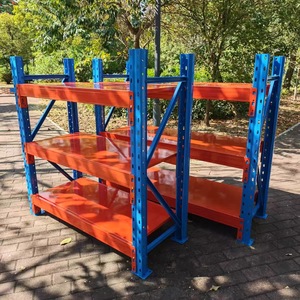 Étagère de stockage industrielle ZUNDING pour supermarché, rayonnage à palettes pour mezzanine, rayonnage en acier de moyenne capacité, revêtement électrostatique en poudre - Product Image 1